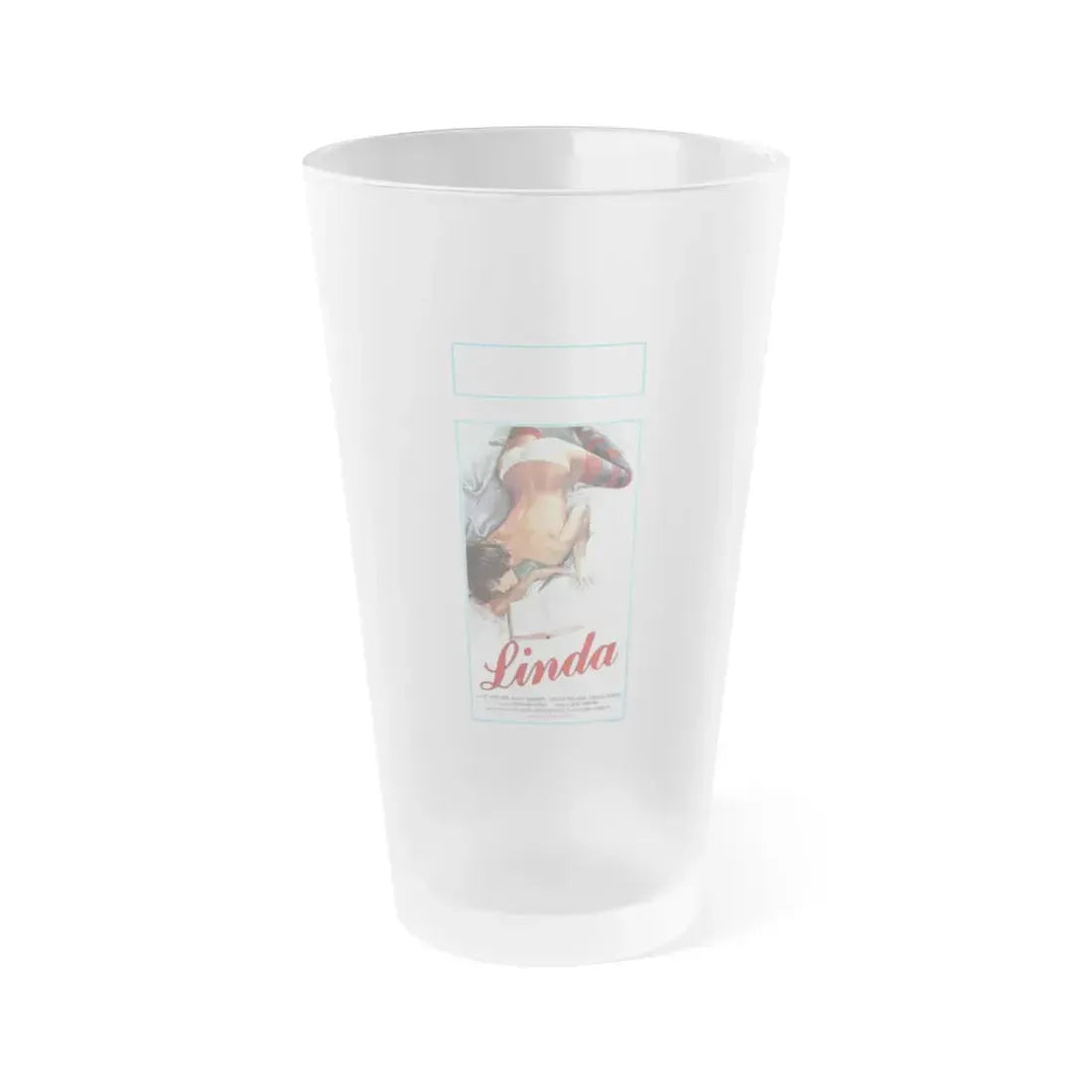 NAKED SUPERWITCHES OF THE RIO AMORE (LINDA) 1981 Movie Poster - Frosted Pint Glass 16oz 16oz Frosted - Go Mug Yourself
