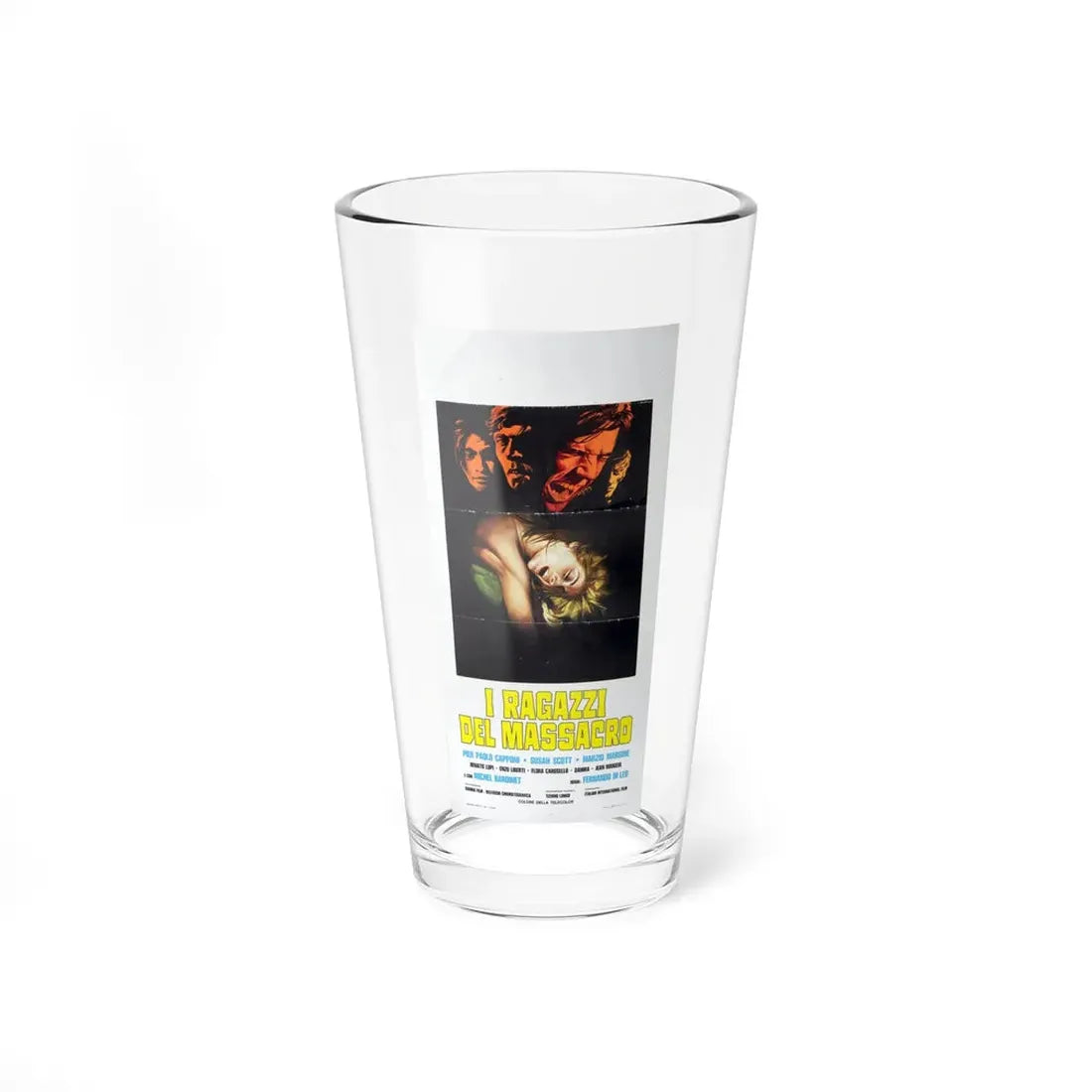 NAKED VIOLENCE 1969 Movie Poster - Pint Glass 16oz 16oz - Go Mug Yourself