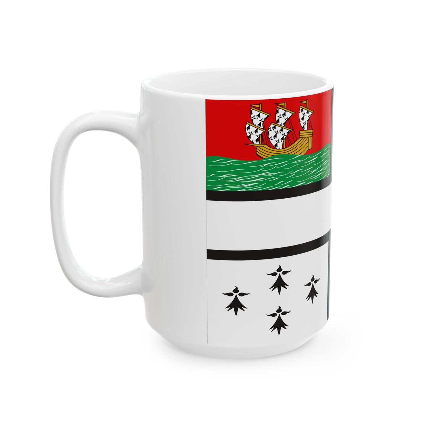 Nantes (Belgium) White Coffee Mug-Go Mug Yourself
