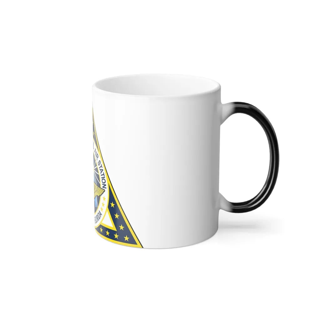 NAS Jacksonville FL (U.S. Navy) Color Changing Mug 11oz-Go Mug Yourself