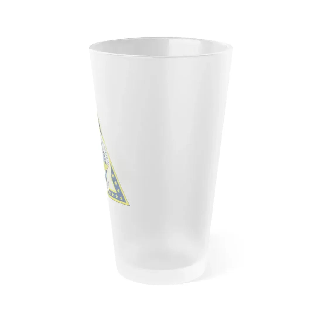 NAS Jacksonville FL (U.S. Navy) Frosted Pint Glass 16oz - Go Mug Yourself