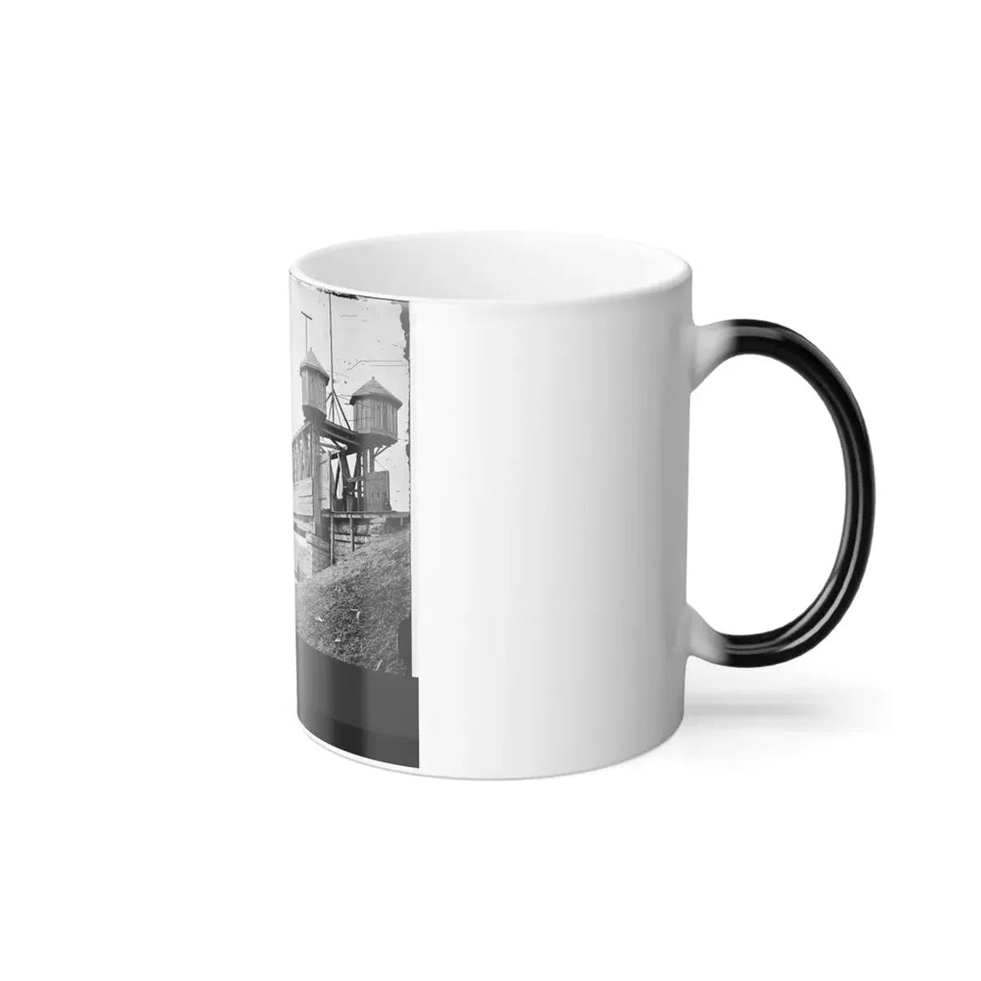 Nashville, Tenn. Fortified Railroad Bridge Across Cumberland River (U.S. Civil War) Color Changing Coffee Mug 11oz - Go Mug Yourself