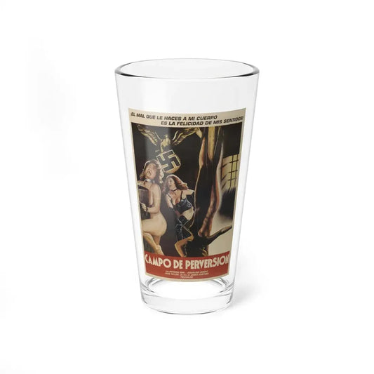 NATHALIE ESCAPE FROM HELL 1978 Movie Poster - Pint Glass 16oz 16oz - Go Mug Yourself