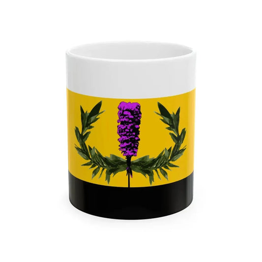Nation of Hawaii-Hawaii Independence Movement Flag (United States) White Coffee Mug 11oz - Go Mug Yourself