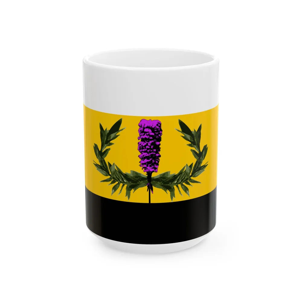 Nation of Hawaii-Hawaii Independence Movement Flag (United States) White Coffee Mug 15oz - Go Mug Yourself