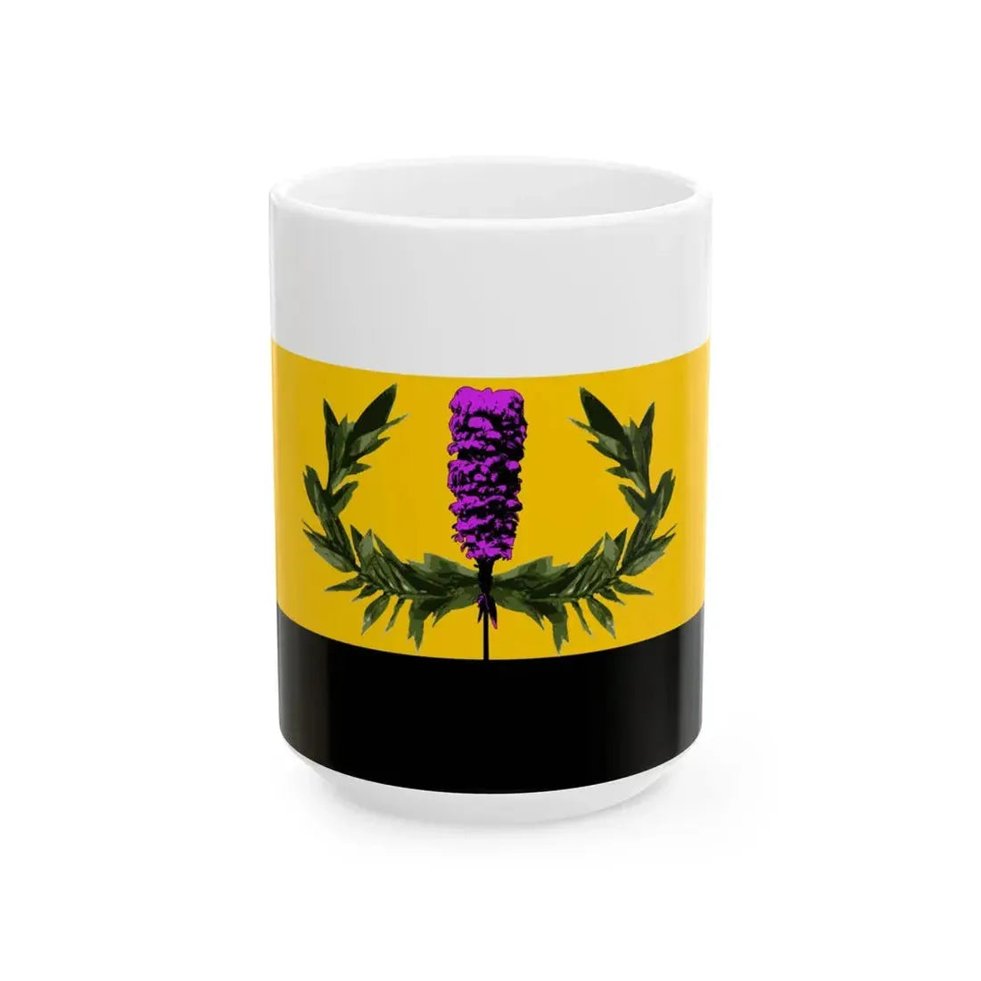 Nation of Hawaii-Hawaii Independence Movement Flag (United States) White Coffee Mug 15oz - Go Mug Yourself