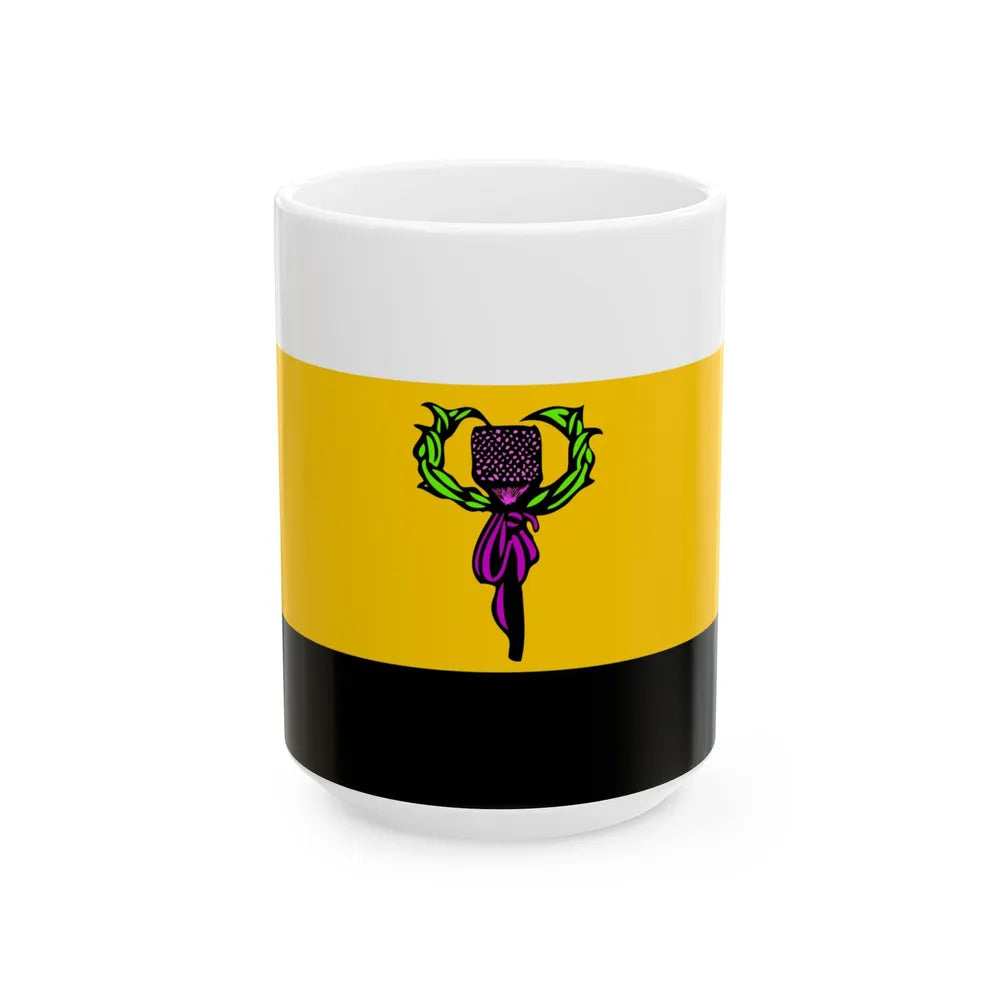 Nation of Hawaii-Hawaii Independence Movement Flag v3 (United States) White Coffee Mug 15oz - Go Mug Yourself