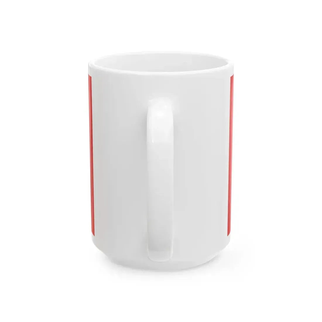 National Bolshevik Party flag (Moldova) White Coffee Mug - Go Mug Yourself