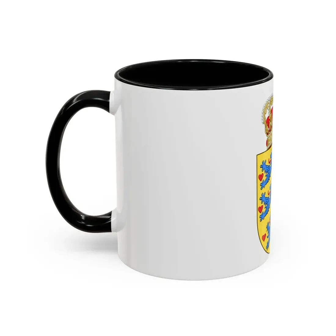 National Coat of arms of Denmark - Accent Coffee Mug - Go Mug Yourself