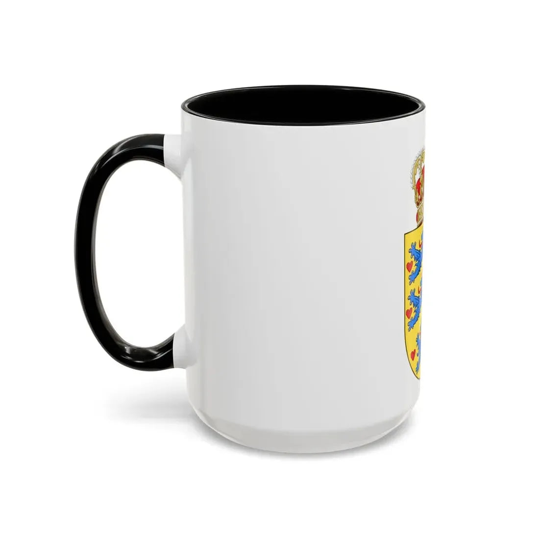 National Coat of arms of Denmark - Accent Coffee Mug - Go Mug Yourself