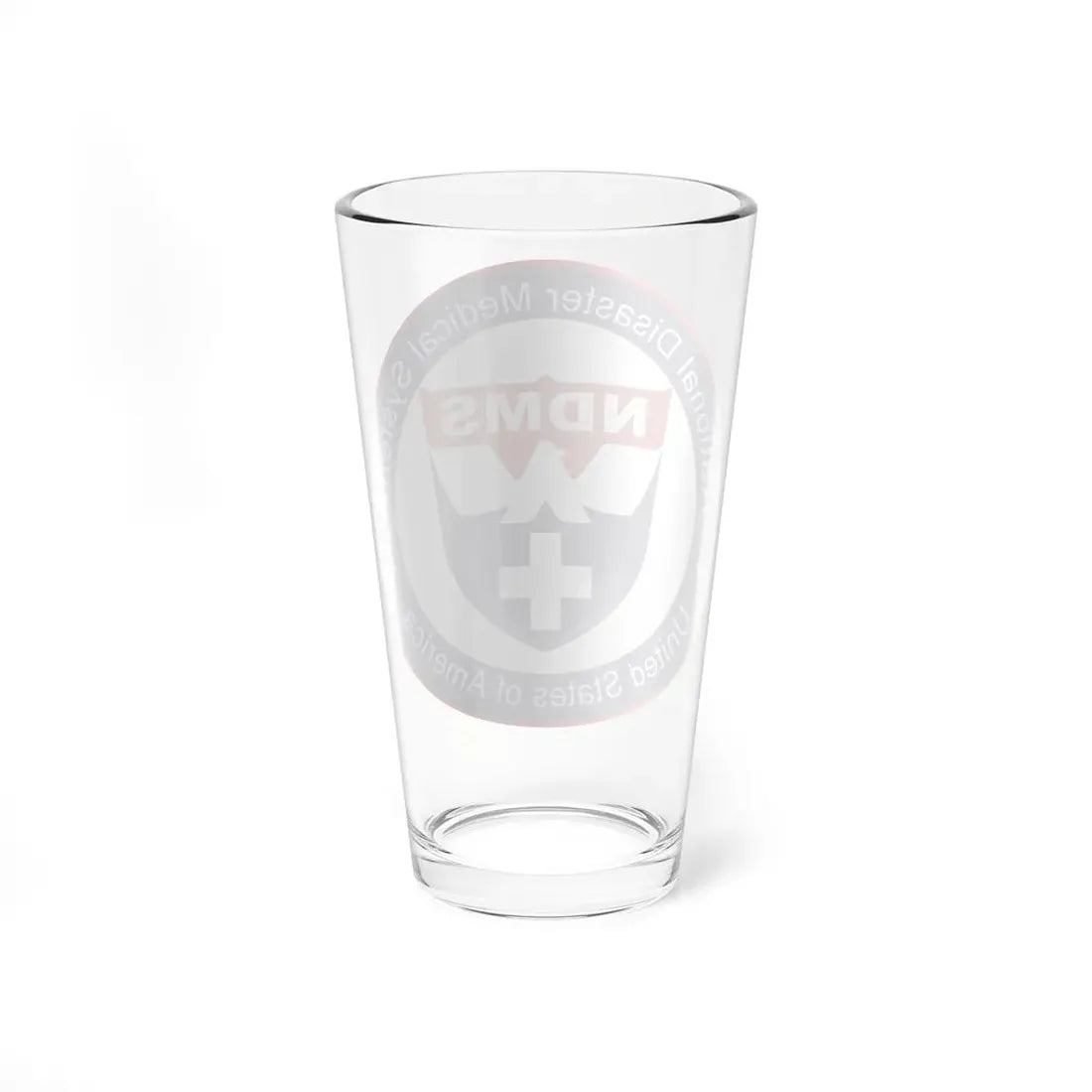 National Disaster Medical System - Pint Glass 16oz - Go Mug Yourself