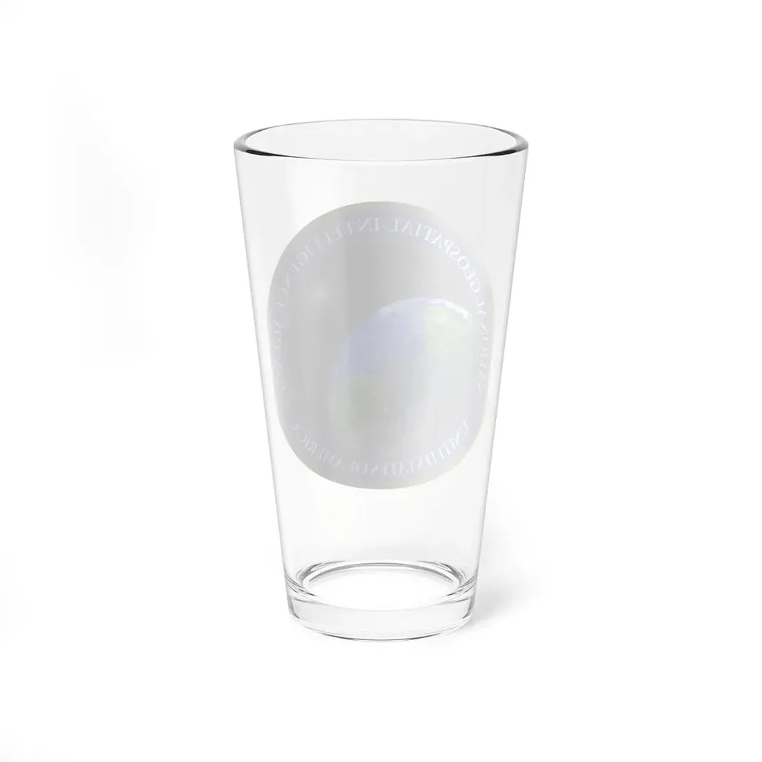 National Geospatial Agency - Pint Glass 16oz - Go Mug Yourself