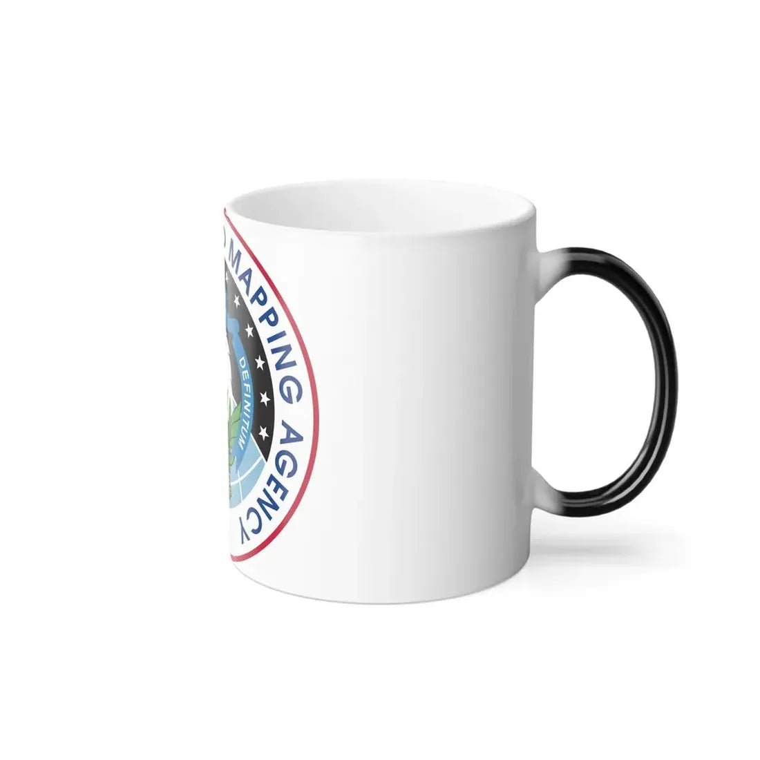National Imagery and Mapping Agency NIMA - Color Changing Coffee Mug - Go Mug Yourself