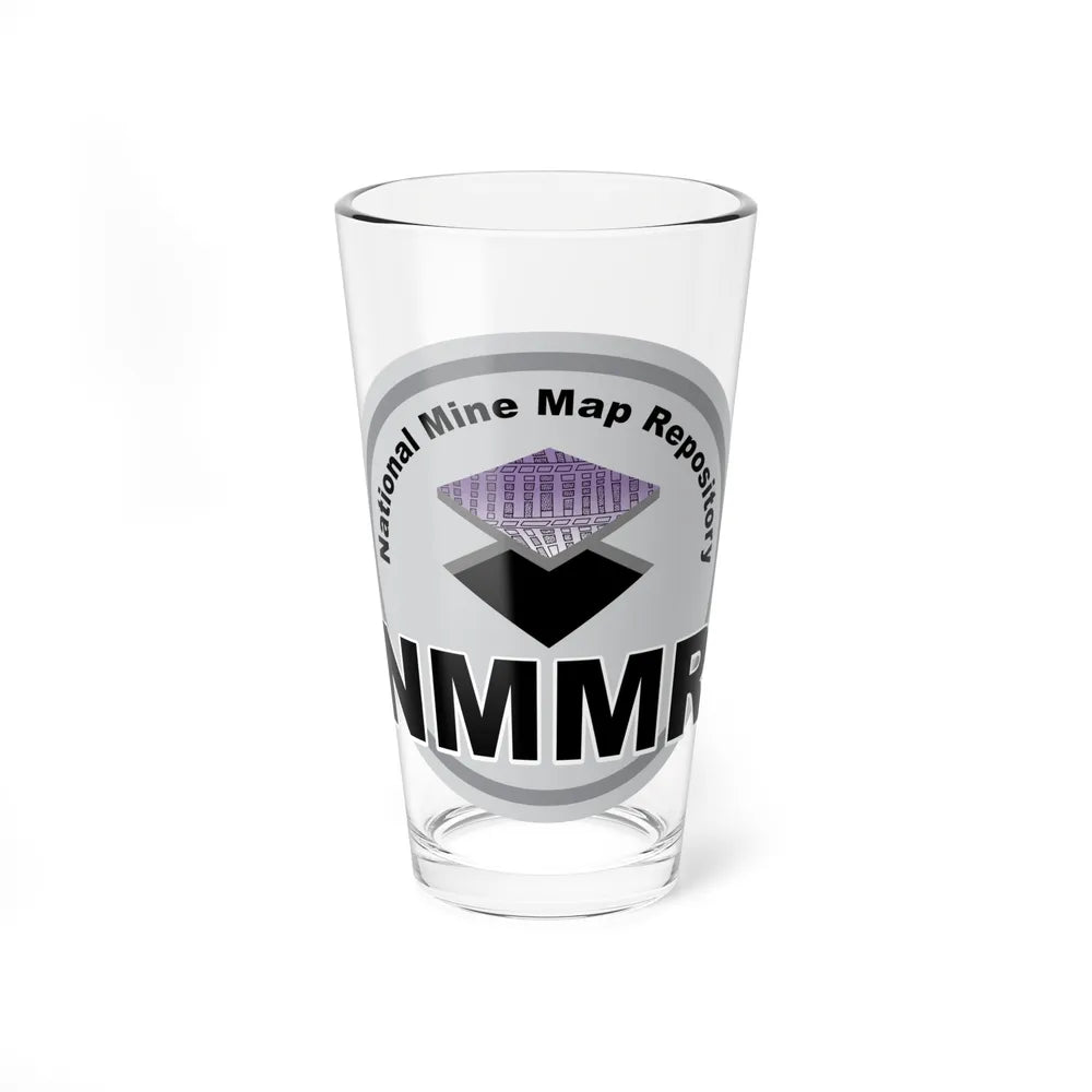 National Mine Map Repository - Pint Glass 16oz-16oz-Go Mug Yourself