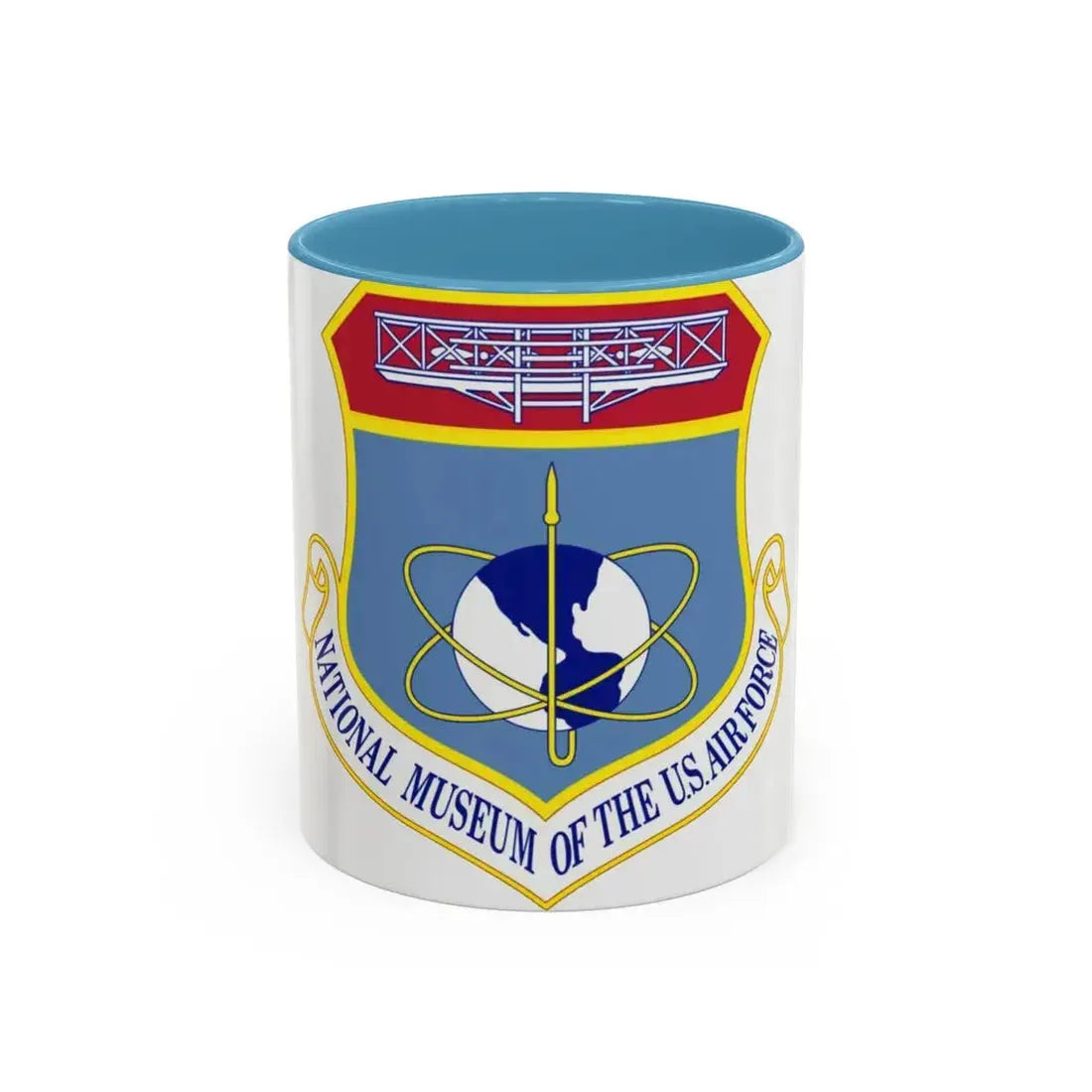 National Museum of the U.S. Air Force (U.S. Air Force) Accent Coffee Mug 11oz Light Blue - Go Mug Yourself