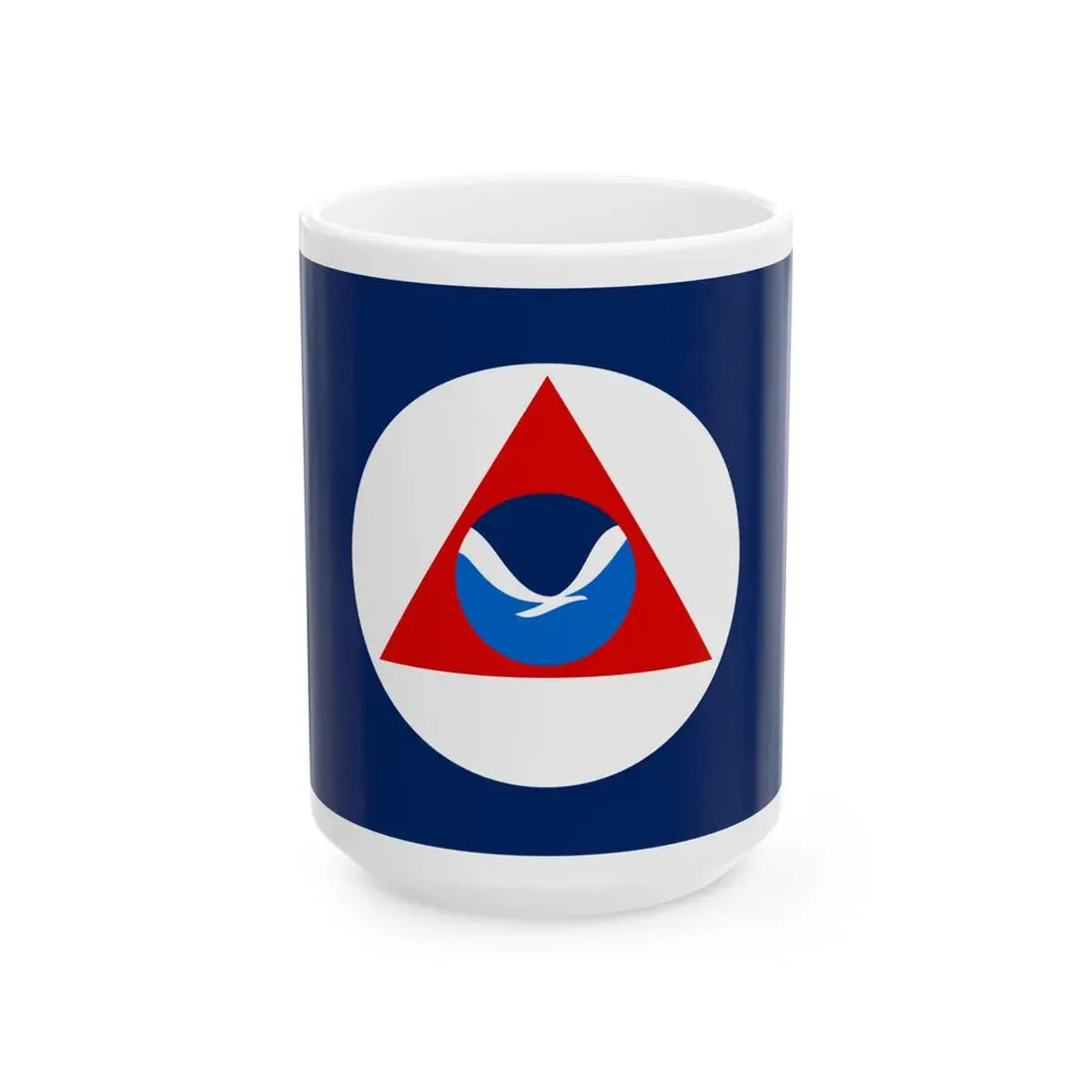 National Oceanic and Atmospheric Administration Flag - White Coffee Mug 15oz - Go Mug Yourself