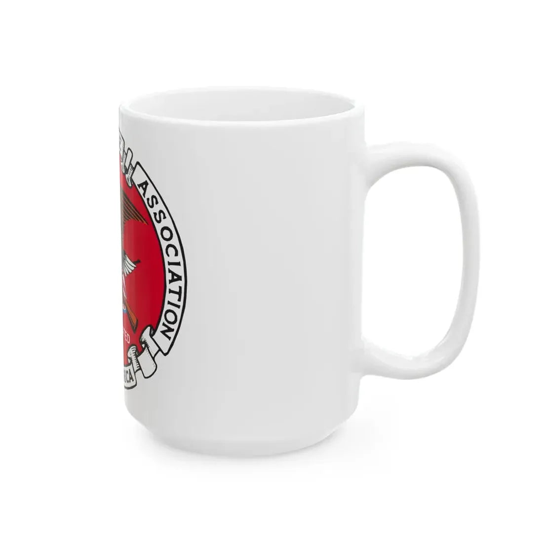 National Rifle Association - White Coffee Mug - Go Mug Yourself