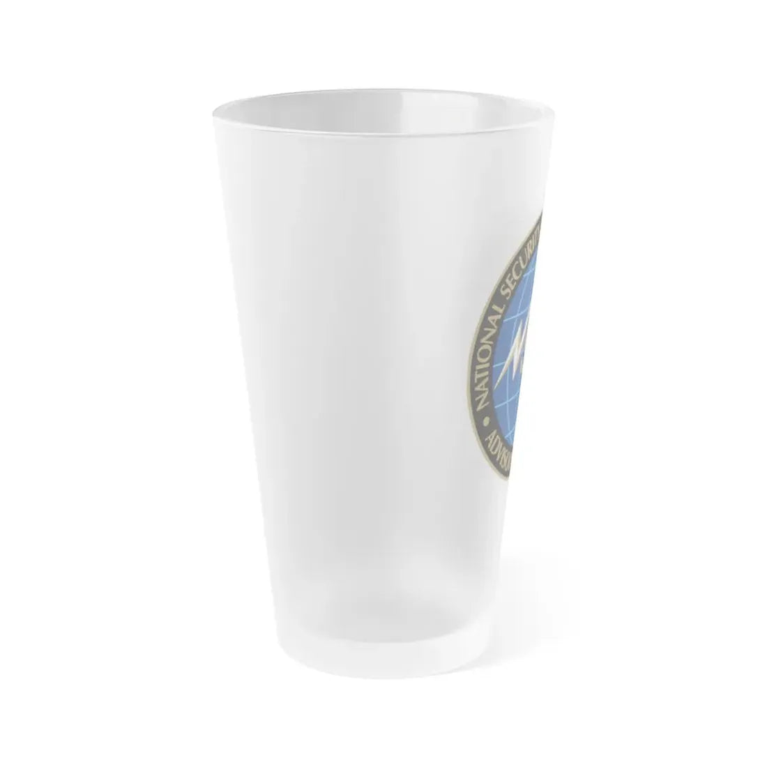 National Security Telecommunications Advisory Committee NSTAC - Frosted Pint Glass 16oz - Go Mug Yourself