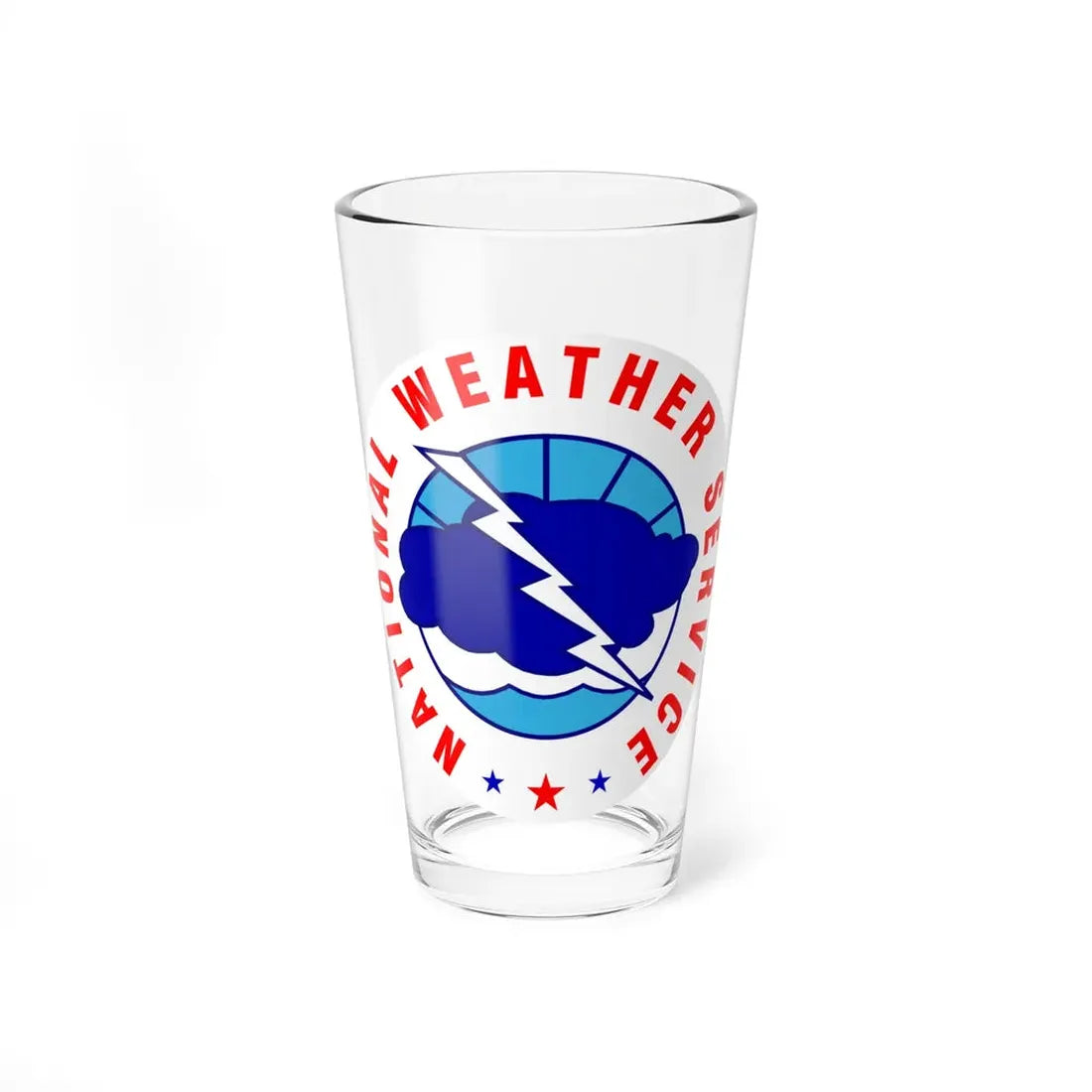 National Weather Service - Pint Glass 16oz 16oz - Go Mug Yourself