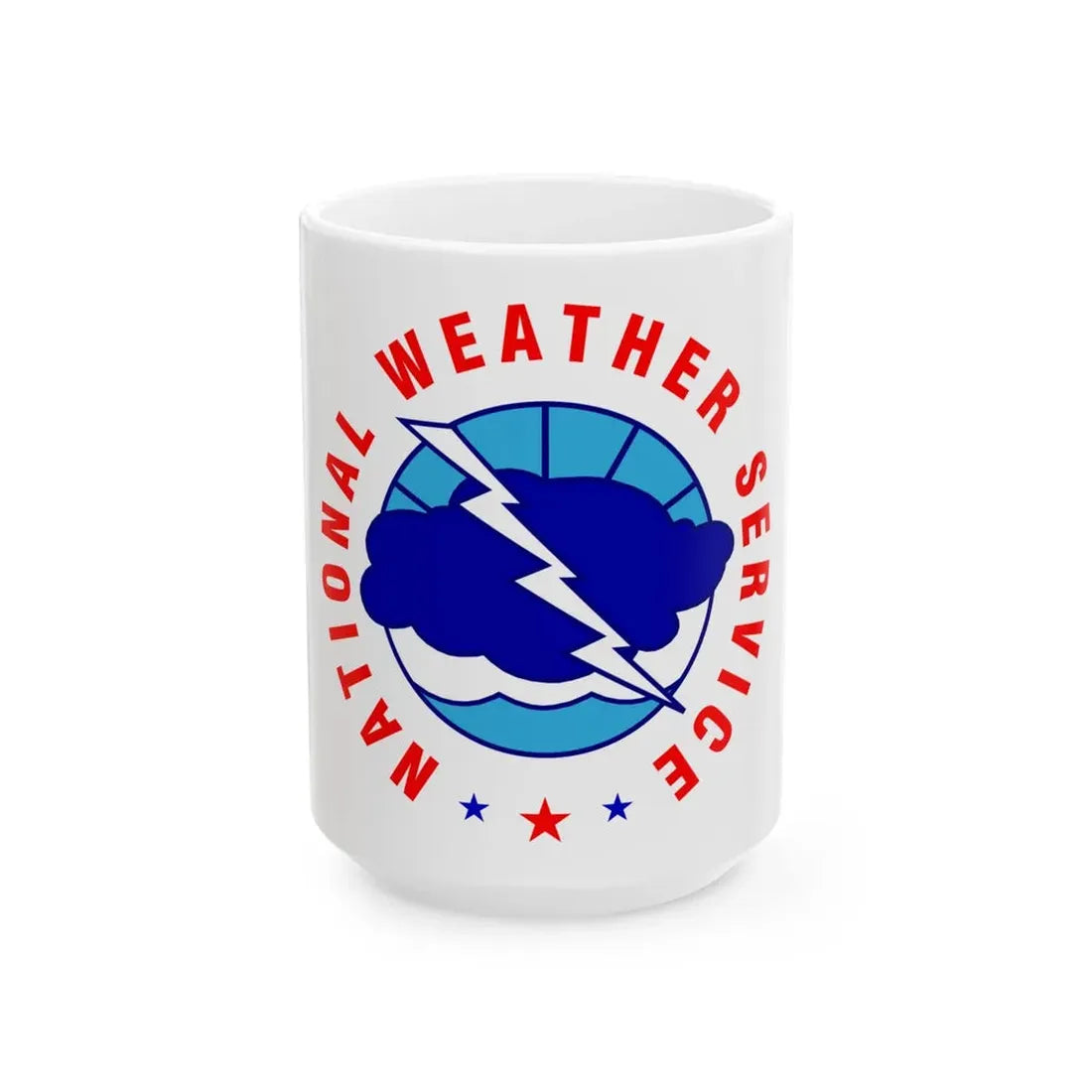National Weather Service - White Coffee Mug 15oz - Go Mug Yourself