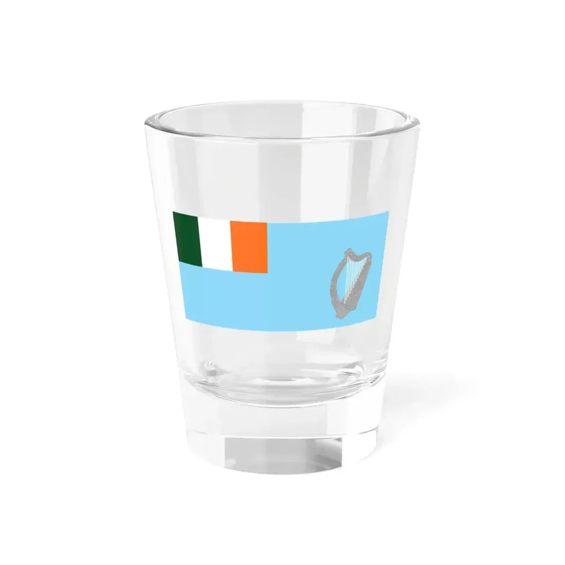National Yacht Club Ensign Ireland (Ireland) Shot Glass 1.5oz 1.5oz - Go Mug Yourself