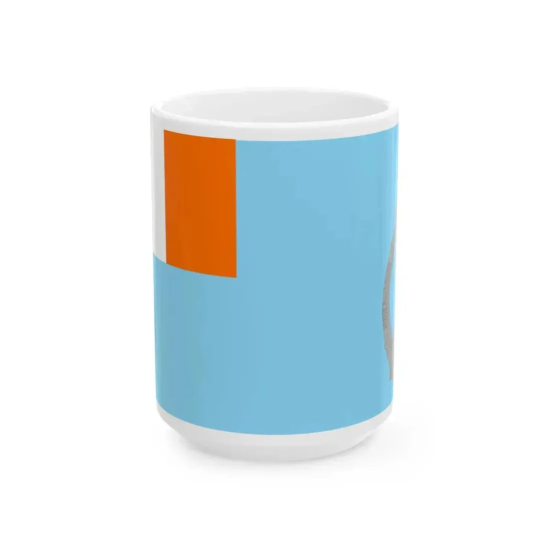 National Yacht Club Ensign Ireland (Ireland) White Coffee Mug 15oz - Go Mug Yourself