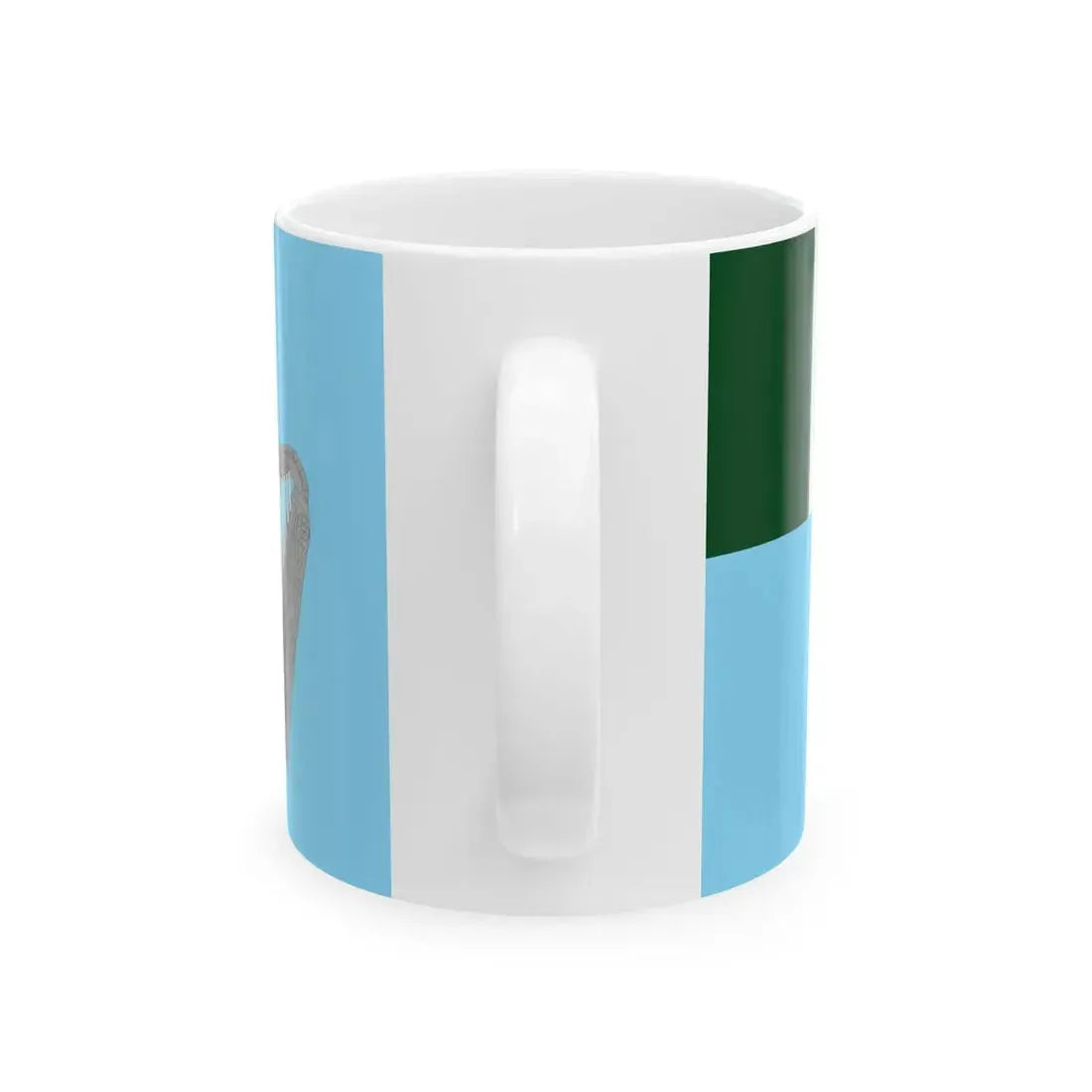 National Yacht Club Ensign Ireland (Ireland) White Coffee Mug - Go Mug Yourself