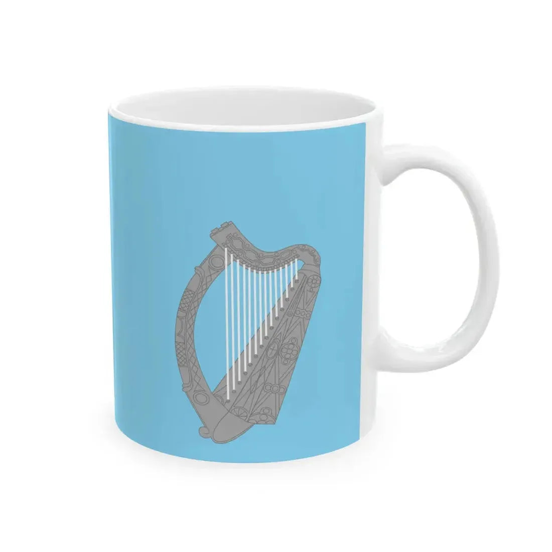 National Yacht Club Ensign Ireland (Ireland) White Coffee Mug - Go Mug Yourself