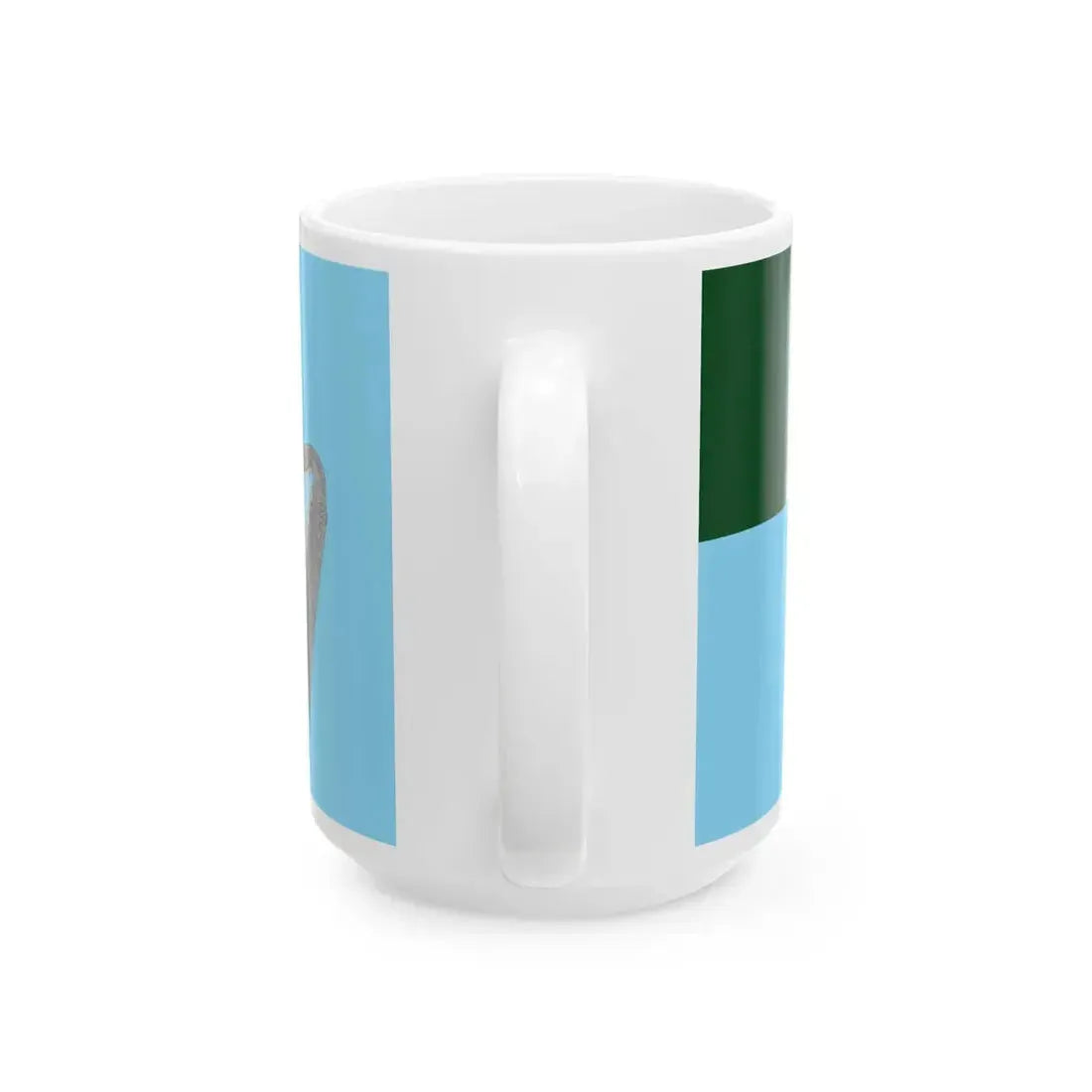 National Yacht Club Ensign Ireland (Ireland) White Coffee Mug - Go Mug Yourself