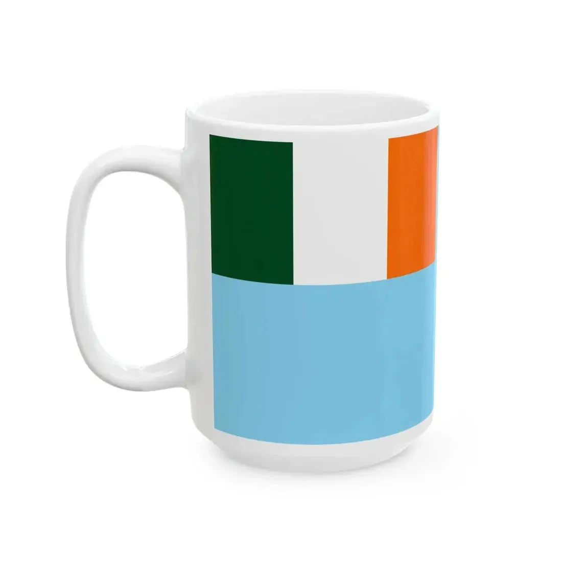 National Yacht Club Ensign Ireland (Ireland) White Coffee Mug - Go Mug Yourself