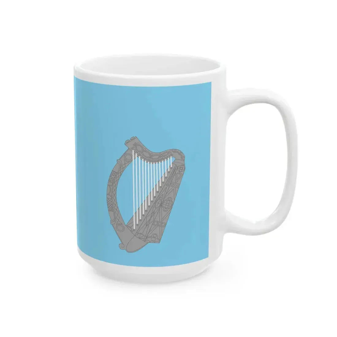 National Yacht Club Ensign Ireland (Ireland) White Coffee Mug - Go Mug Yourself