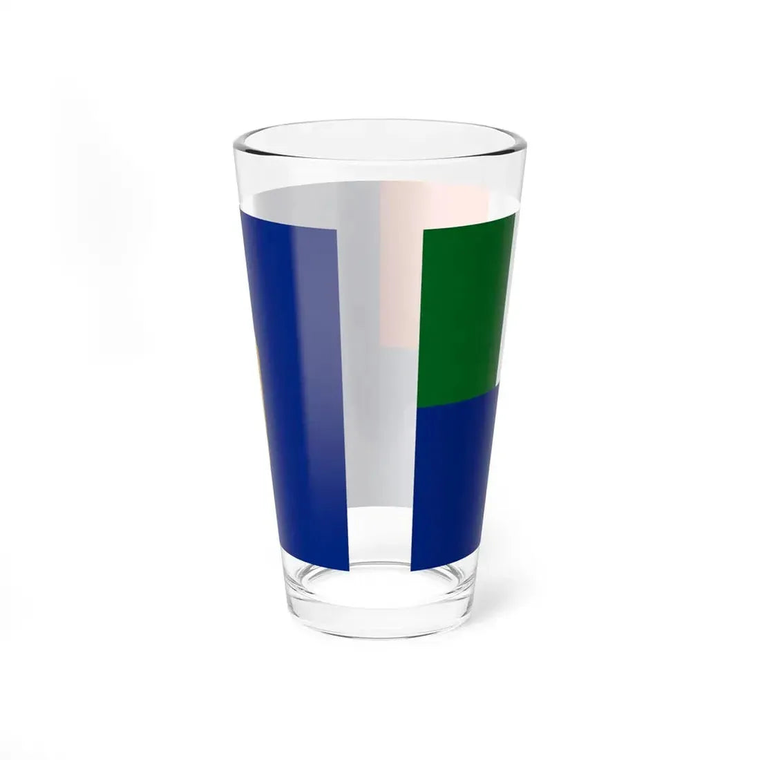 National Yacht Club Ireland ensign alternate (Ireland) Pint Glass 16oz - Go Mug Yourself