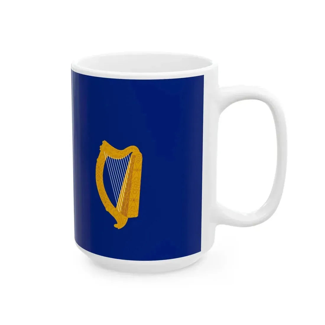 National Yacht Club Ireland ensign alternate (Ireland) White Coffee Mug - Go Mug Yourself