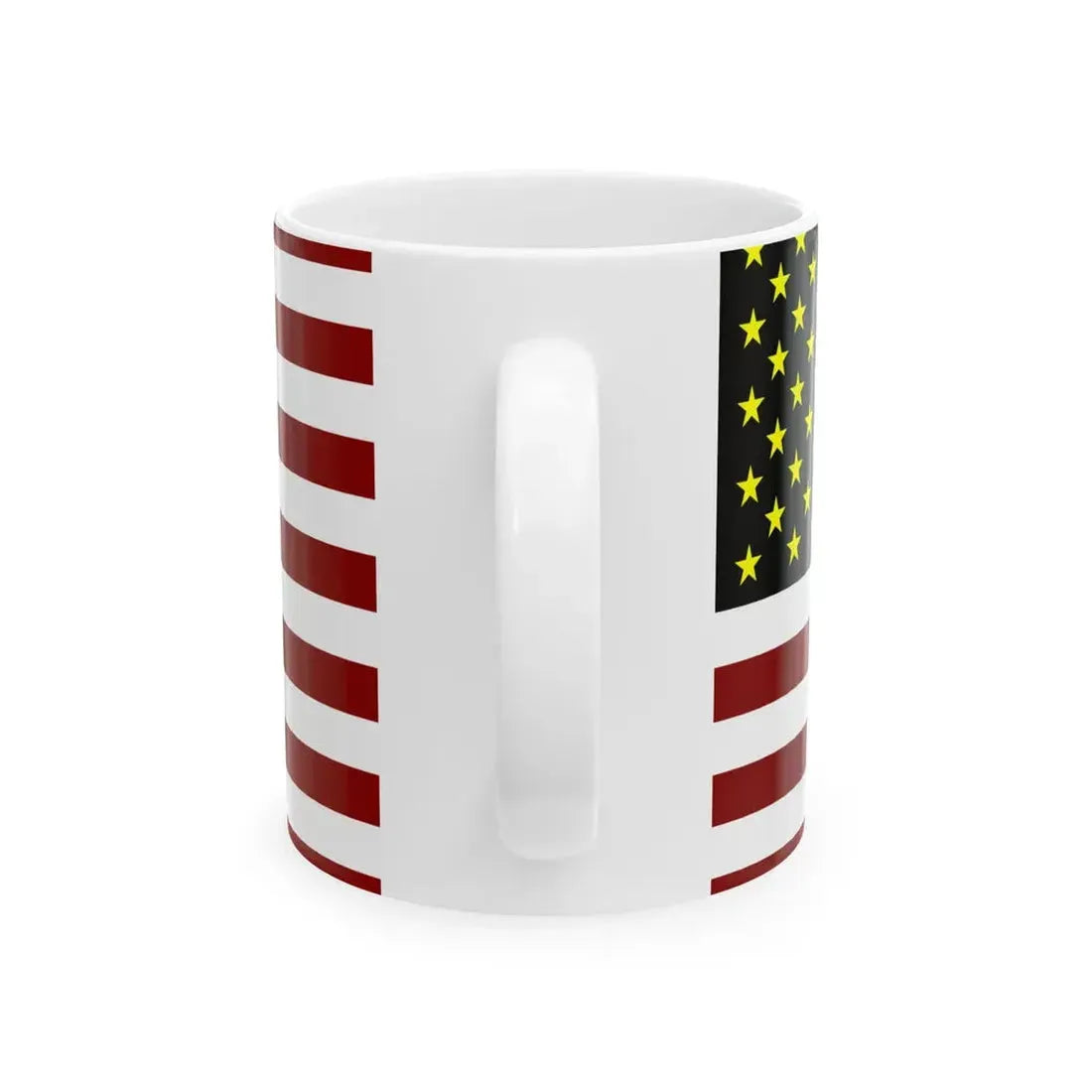 Native America Flag (United States) White Coffee Mug - Go Mug Yourself