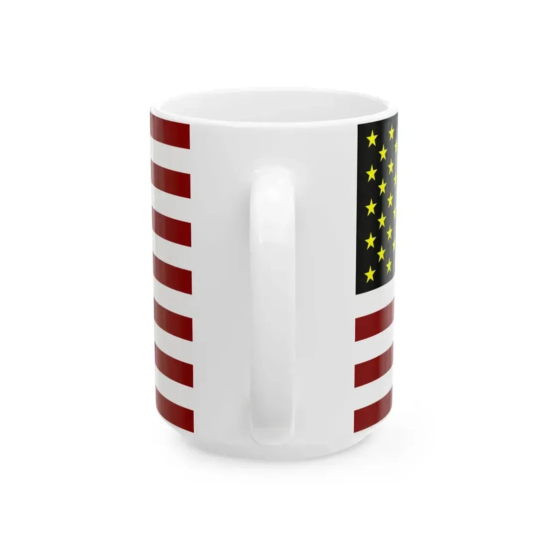 Native America Flag (United States) White Coffee Mug - Go Mug Yourself