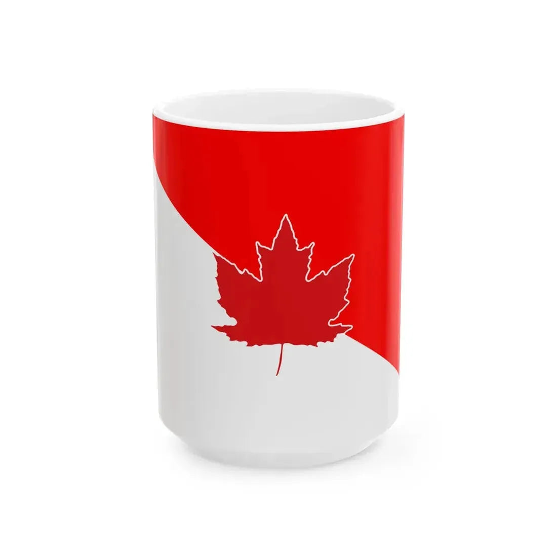 Native Sons of Canada Flag (Canada) White Coffee Mug 15oz - Go Mug Yourself