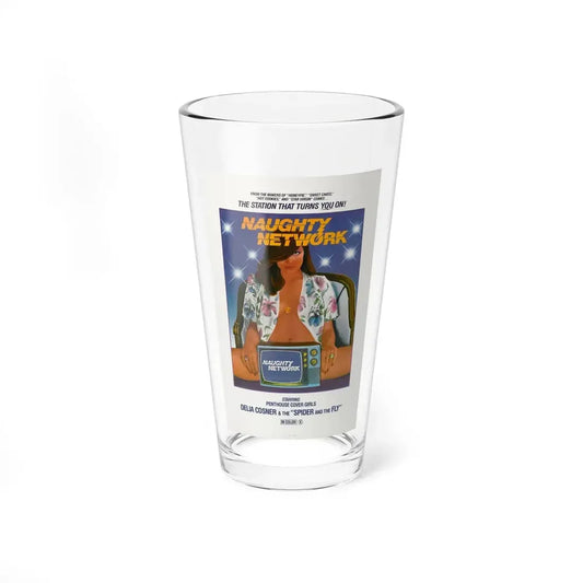 NAUGHTY NETWORK 1981 Movie Poster - Pint Glass 16oz 16oz - Go Mug Yourself