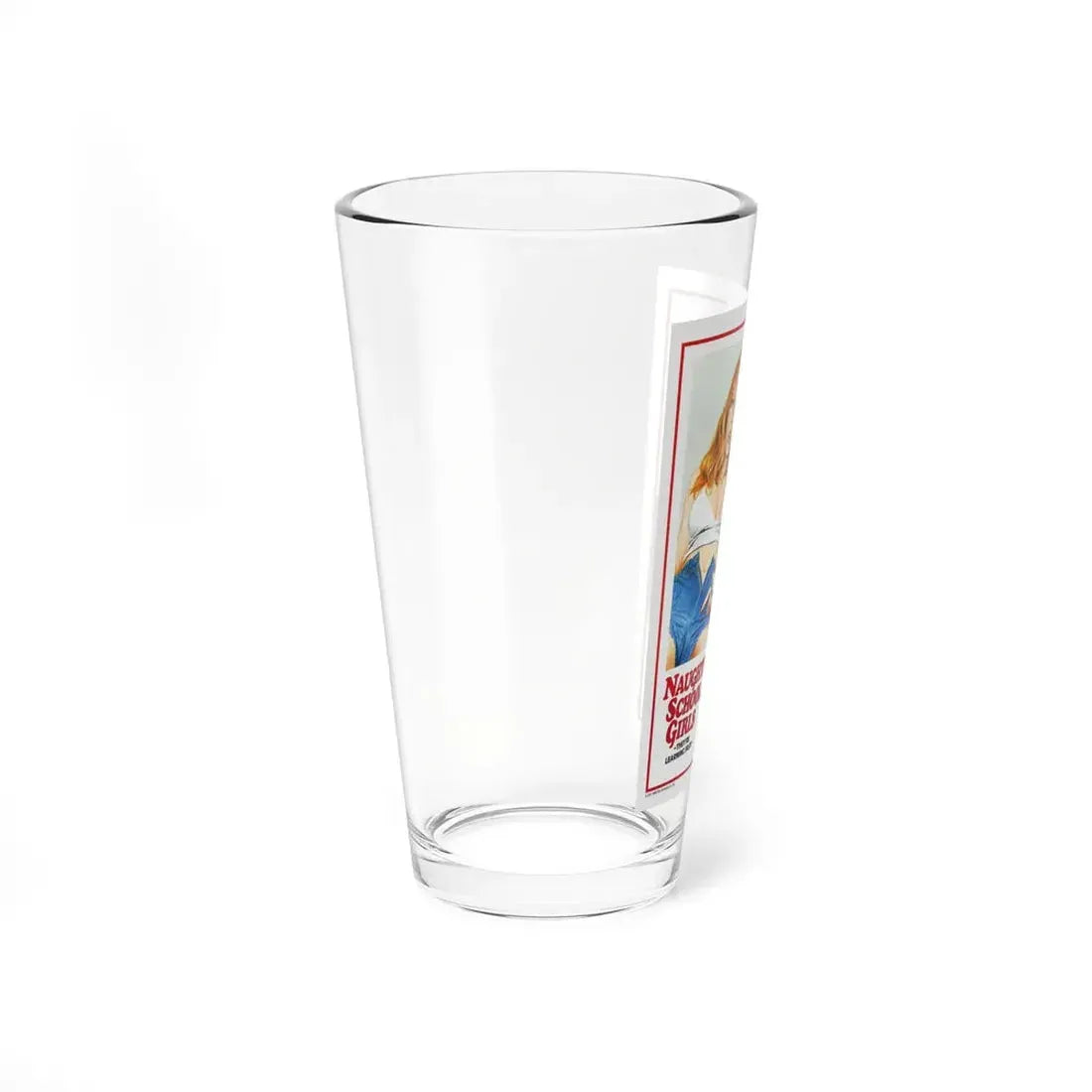 NAUGHTY SCHOOLGIRLS 1976 Movie Poster - Pint Glass 16oz - Go Mug Yourself