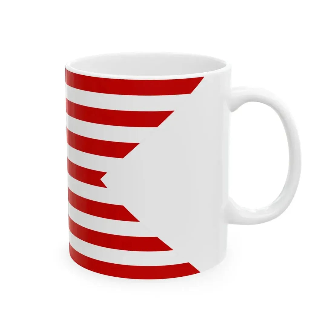 Nauvoo Legion Cavalry Guidon Probable (United States) White Coffee Mug - Go Mug Yourself
