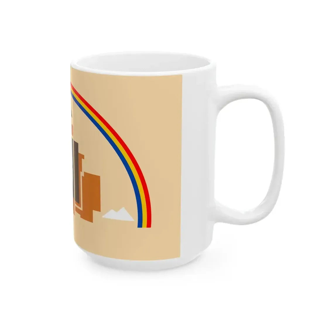 Navajo flag (United States) White Coffee Mug - Go Mug Yourself