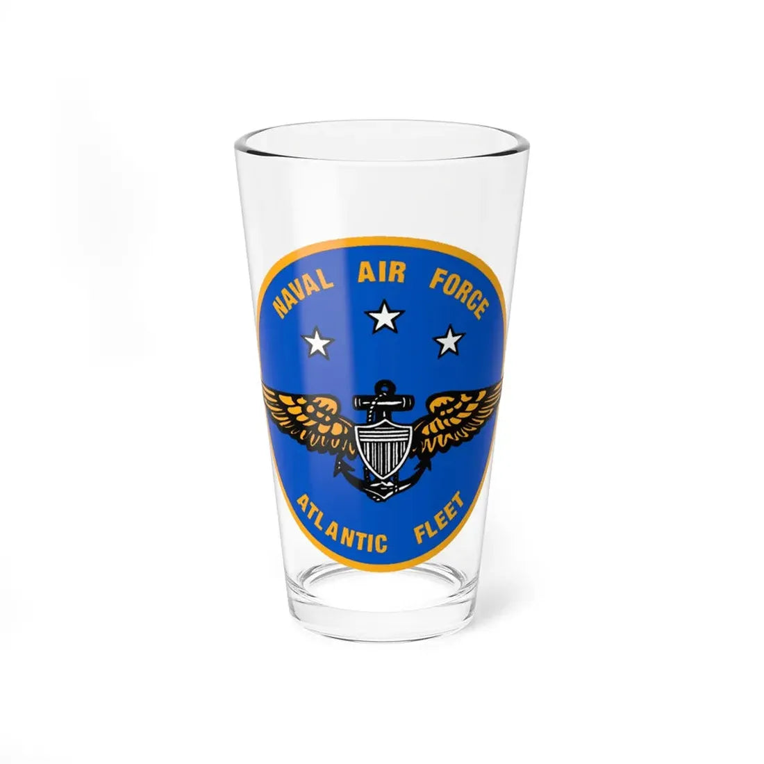 Naval Air Force Atlantic Fleet (U.S. Navy) Pint Glass 16oz 16oz - Go Mug Yourself
