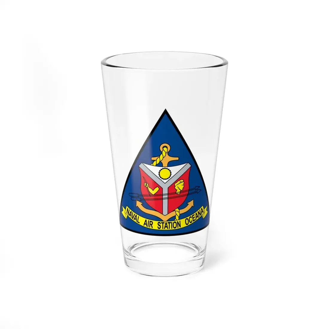 Naval Air Station Aceana (U.S. Navy) Pint Glass 16oz 16oz - Go Mug Yourself