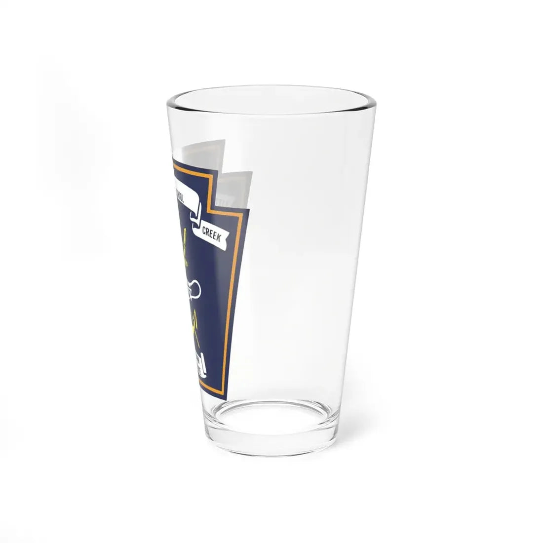 Naval Amphibious School Little Creek (U.S. Navy) Pint Glass 16oz - Go Mug Yourself