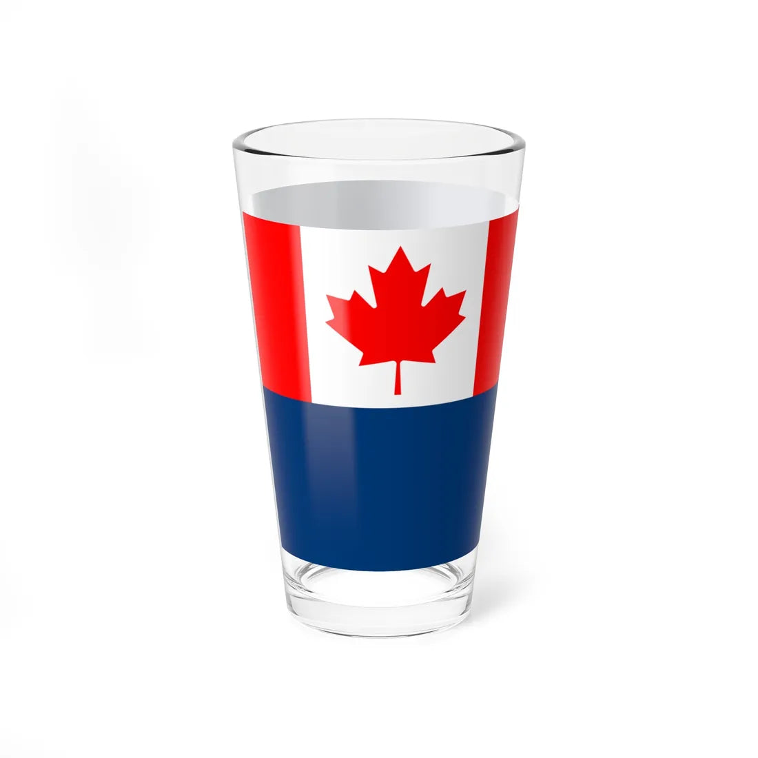 Naval Auxiliary Jack of Canada (Canada) Pint Glass 16oz - Go Mug Yourself