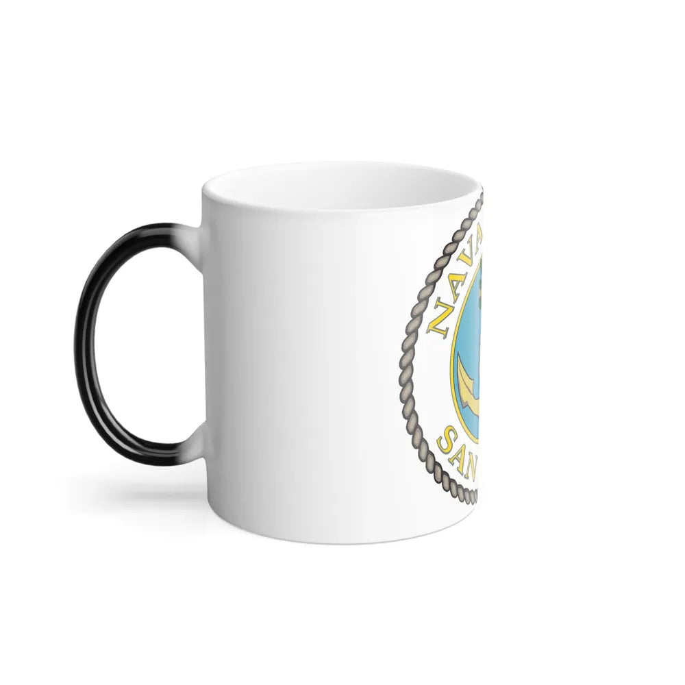 Naval Base San Diego (U.S. Navy) Color Changing Mug 11oz-Go Mug Yourself
