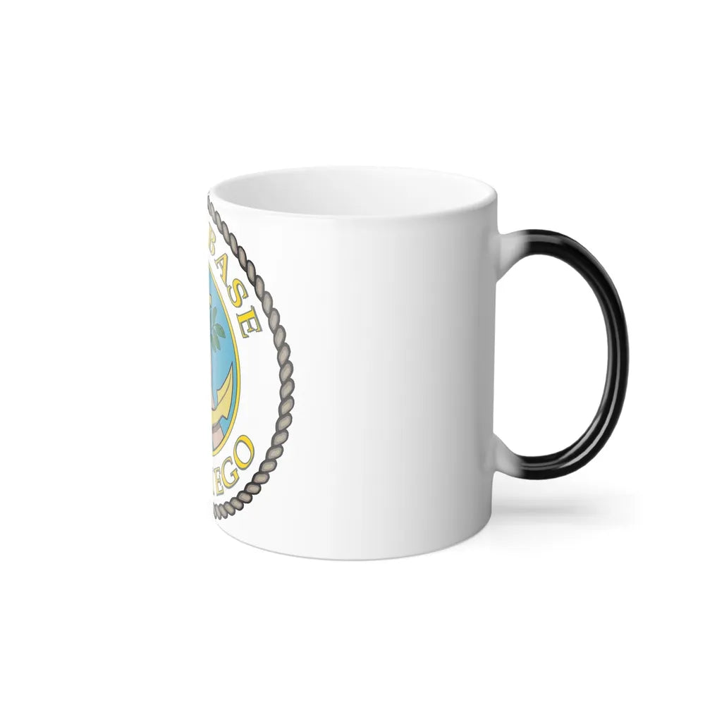 Naval Base San Diego (U.S. Navy) Color Changing Mug 11oz-Go Mug Yourself
