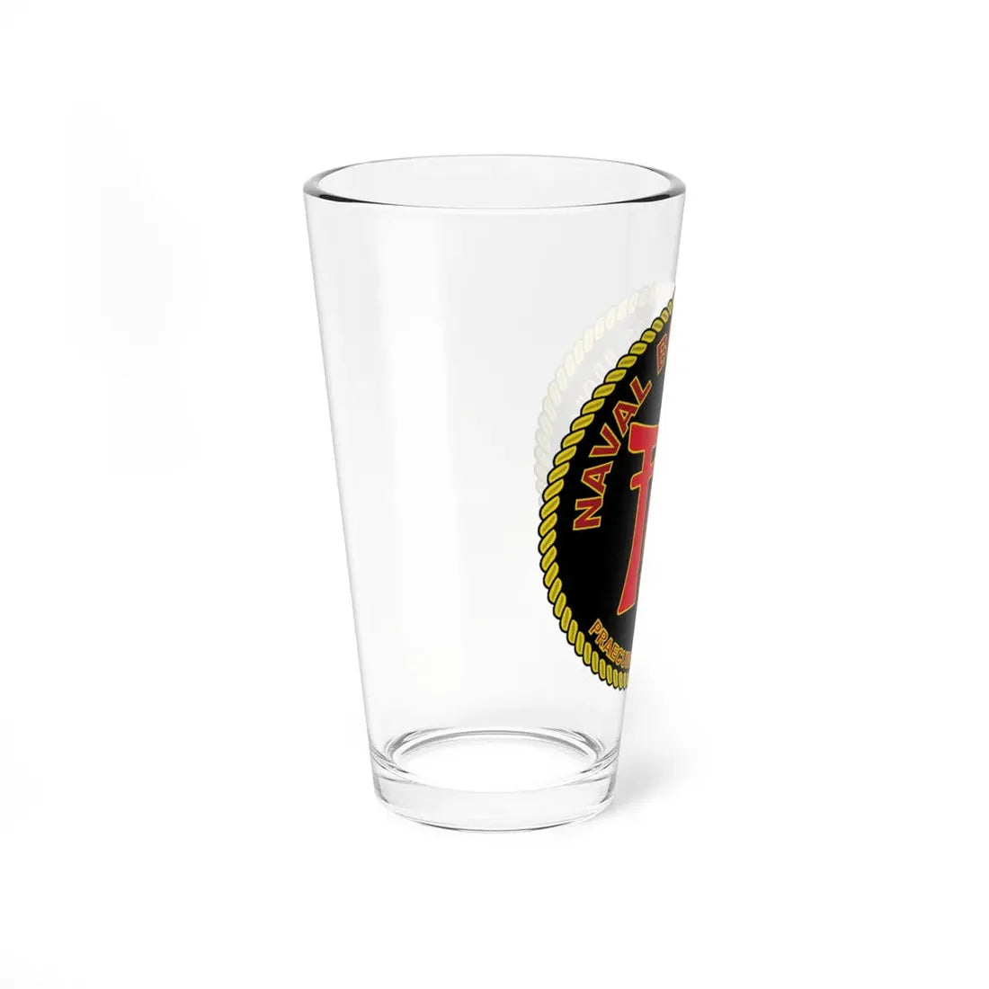 Naval Beach Unit 7 Circle (U.S. Navy) Pint Glass 16oz - Go Mug Yourself