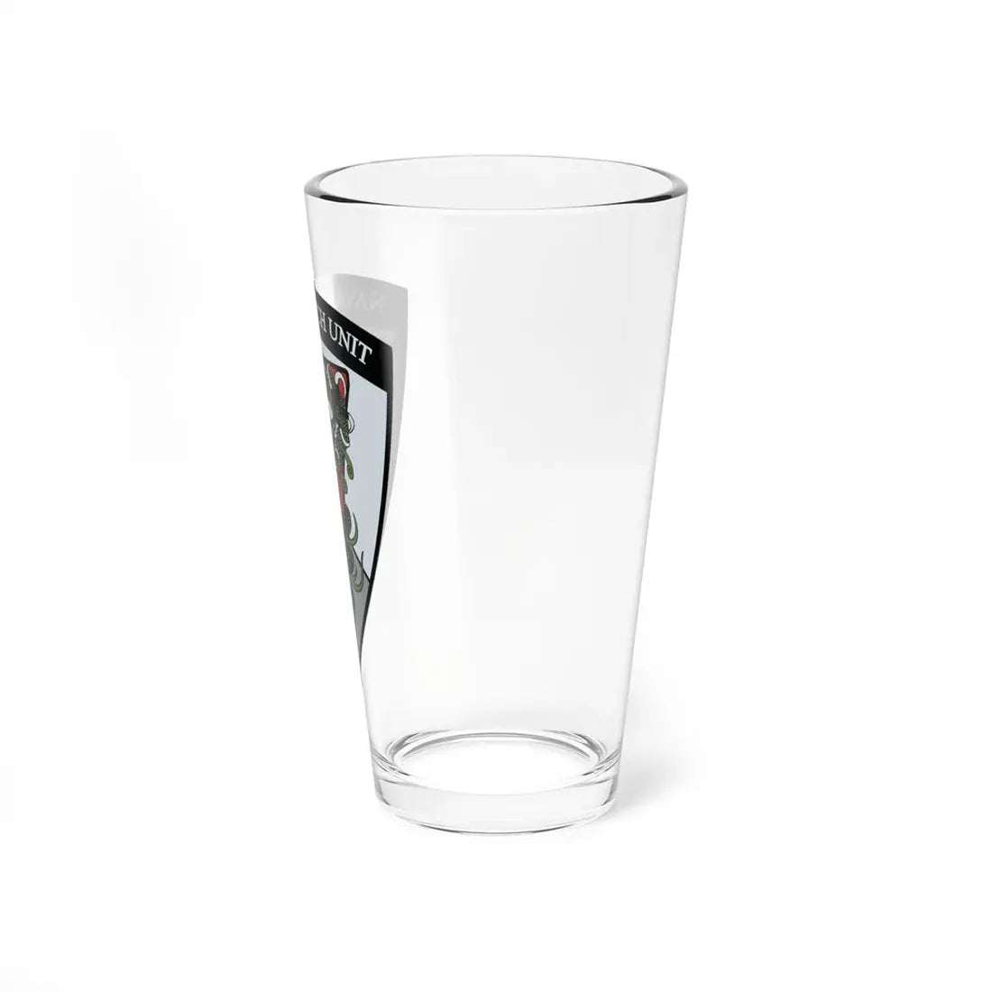 Naval Beach Unit 7 v2 Shield (U.S. Navy) Pint Glass 16oz - Go Mug Yourself