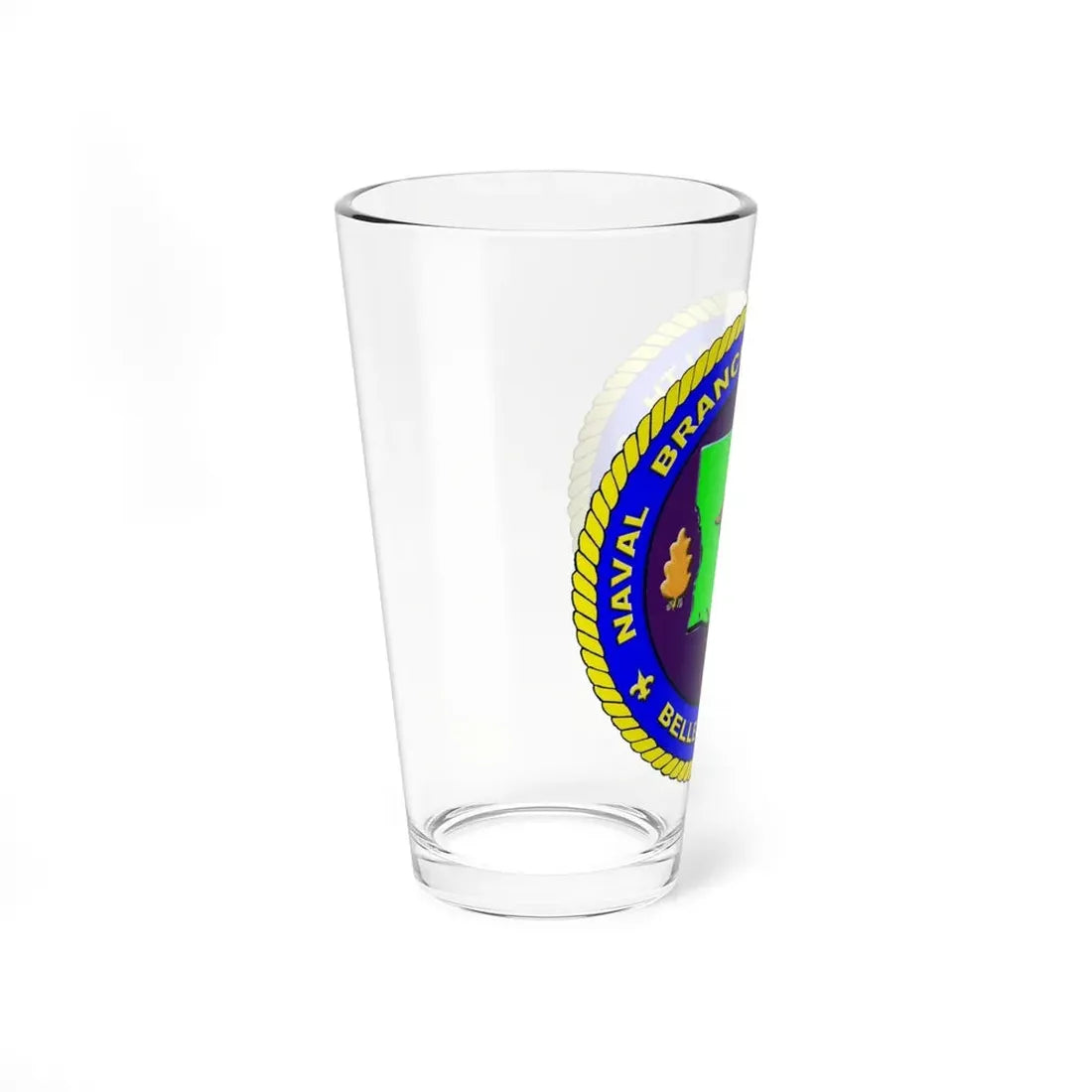 Naval Branch Health Clinic Belle Chasse (U.S. Navy) Pint Glass 16oz - Go Mug Yourself