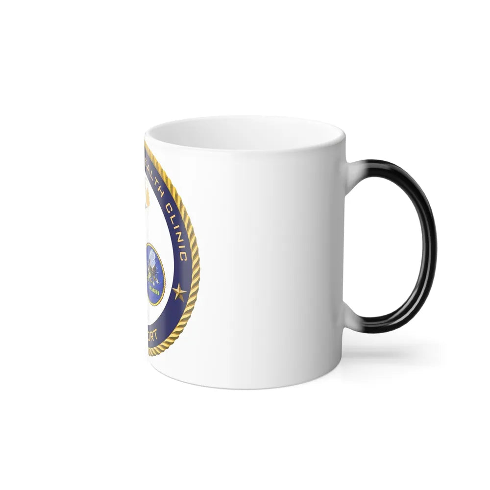 Naval Branch Health Clinic Gulfport (U.S. Navy) Color Changing Mug 11oz-Go Mug Yourself